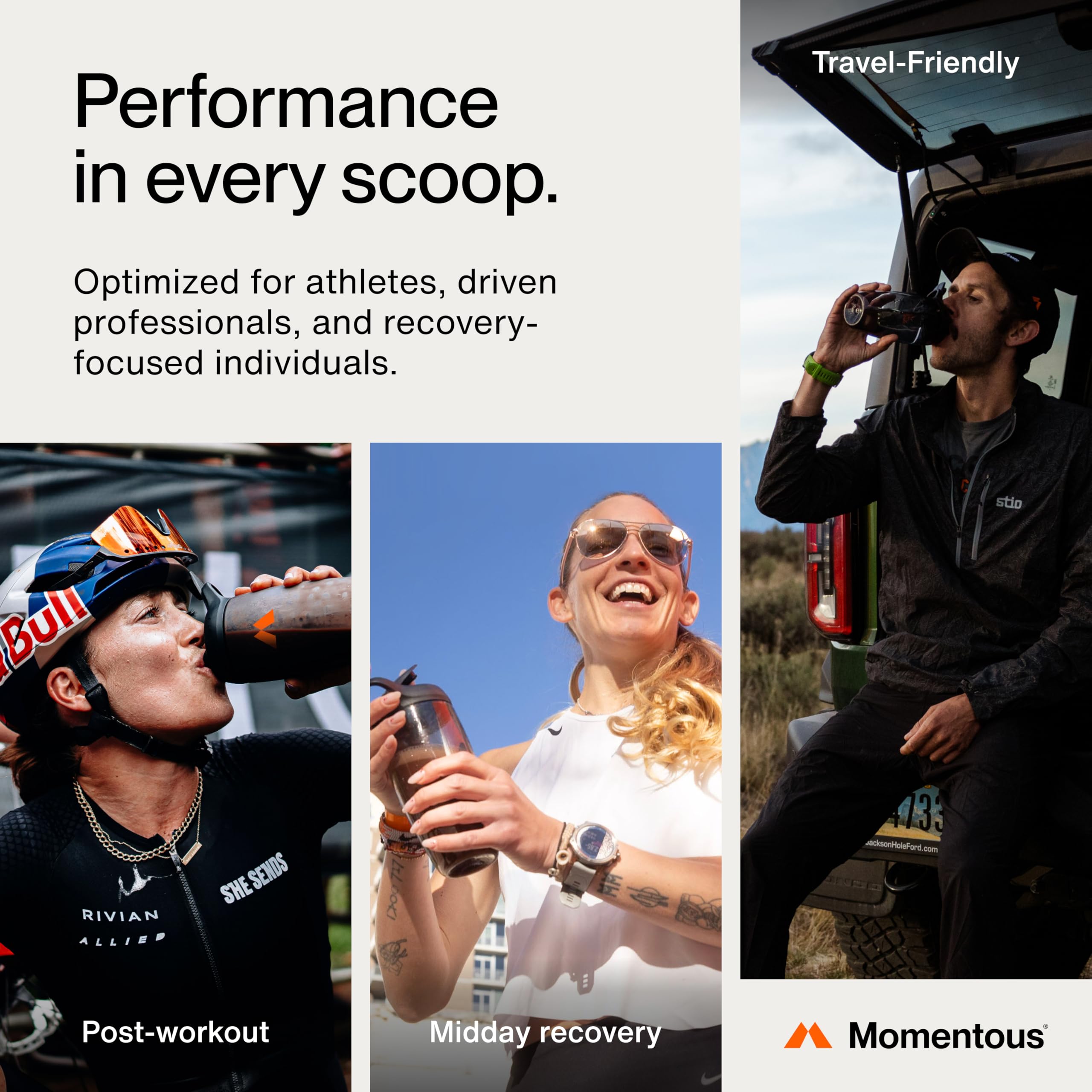 Momentous Essential Grass-Fed Whey Protein Powder – 20 g Whey Isolate Protein – NSF Certified for Sport – Gluten-Free – 25 Servings for Essential Everyday Use – Chocolate – Net WT 1.44 LB (655 g) - Image 6