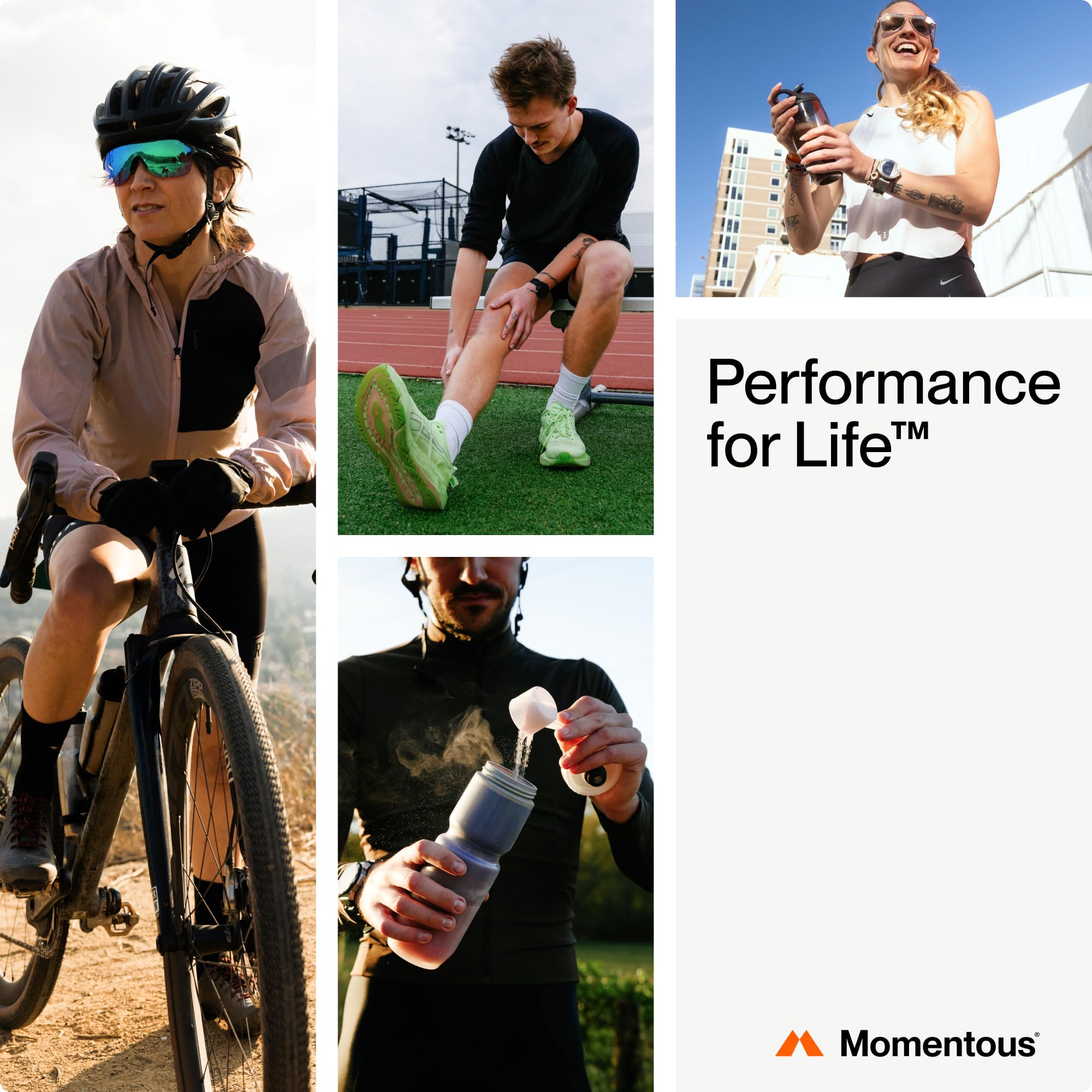 Momentous Fuel Intra-Workout Energy & Hydration Drink Mix - Powder for Sustained Energy During Workouts - NSF Certified for Sport - GMO- & Gluten-Free - 10 Servings - Mango - Image 8