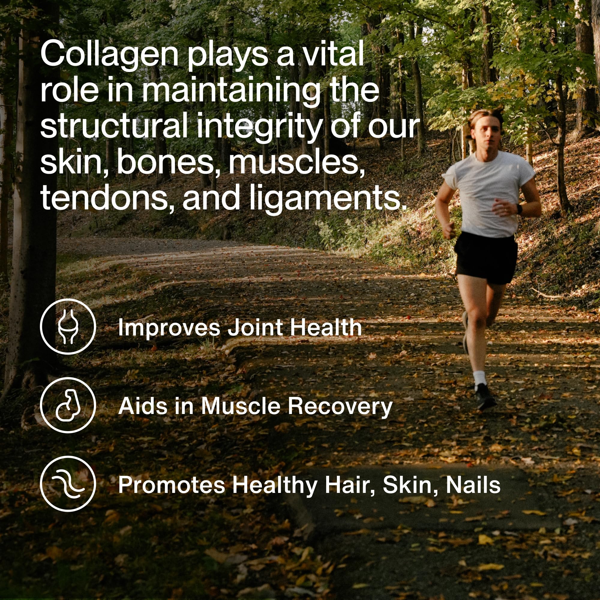 Momentous Grass-Fed Collagen Peptides Powder - Collagen Protein Powder with Fortigel & Vitamin C for Hair, Skin, Nails, & Joint Health Support - NSF Certified for Sport - Packaging May Vary - Image 3