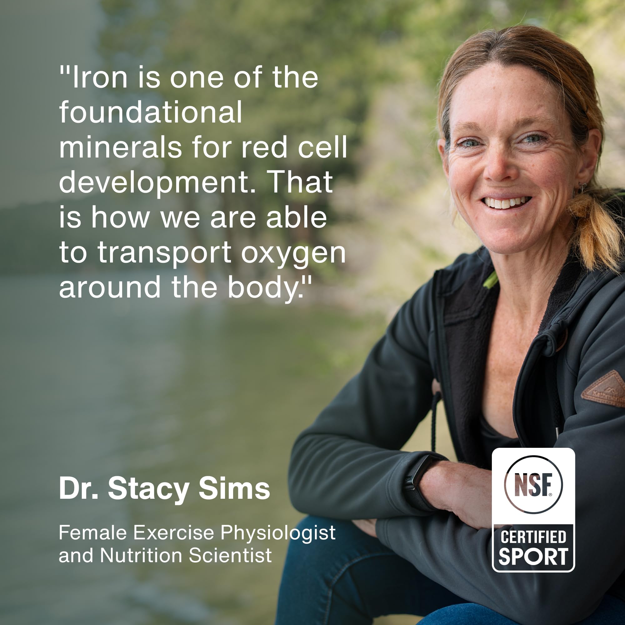 Momentous Iron+ with Vitamin C & Vitamin B Complex - Ferrochel Iron Capsules for Foundational Health Support - NSF Certified for Sport - Gluten-Free - 60 Servings - Image 6